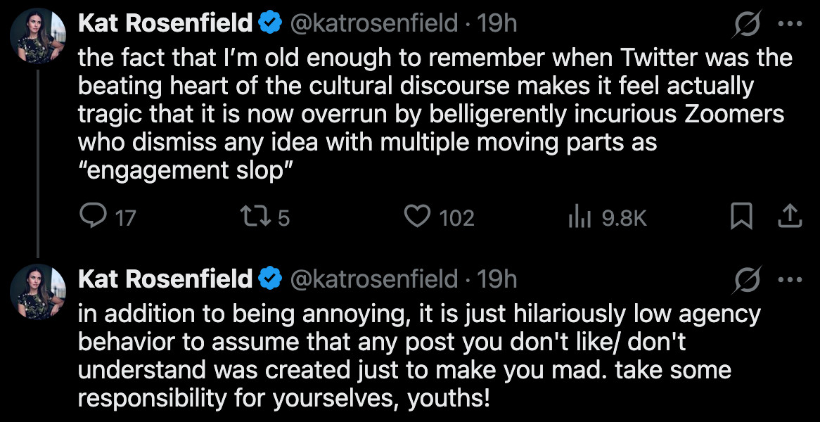 Kat Rosenfield (@katrosenfield) / X