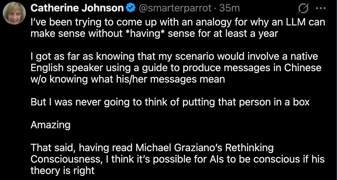 Catherine Johnson (@smarterparrot) / X