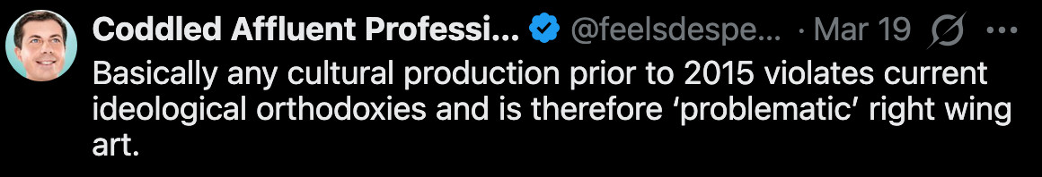 (1) Coddled Affluent Professional (@feelsdesperate) / X