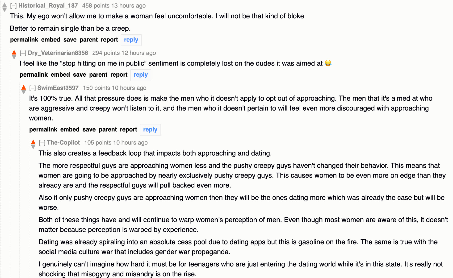 How actually true is the statement that men are quitting the dating market? : NoStupidQuestions
