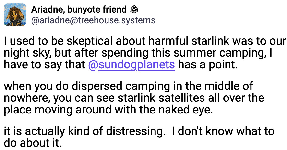 Ariadne, bunyote friend :therian:: "I used to be skeptical about h…" - the Timeloop Café