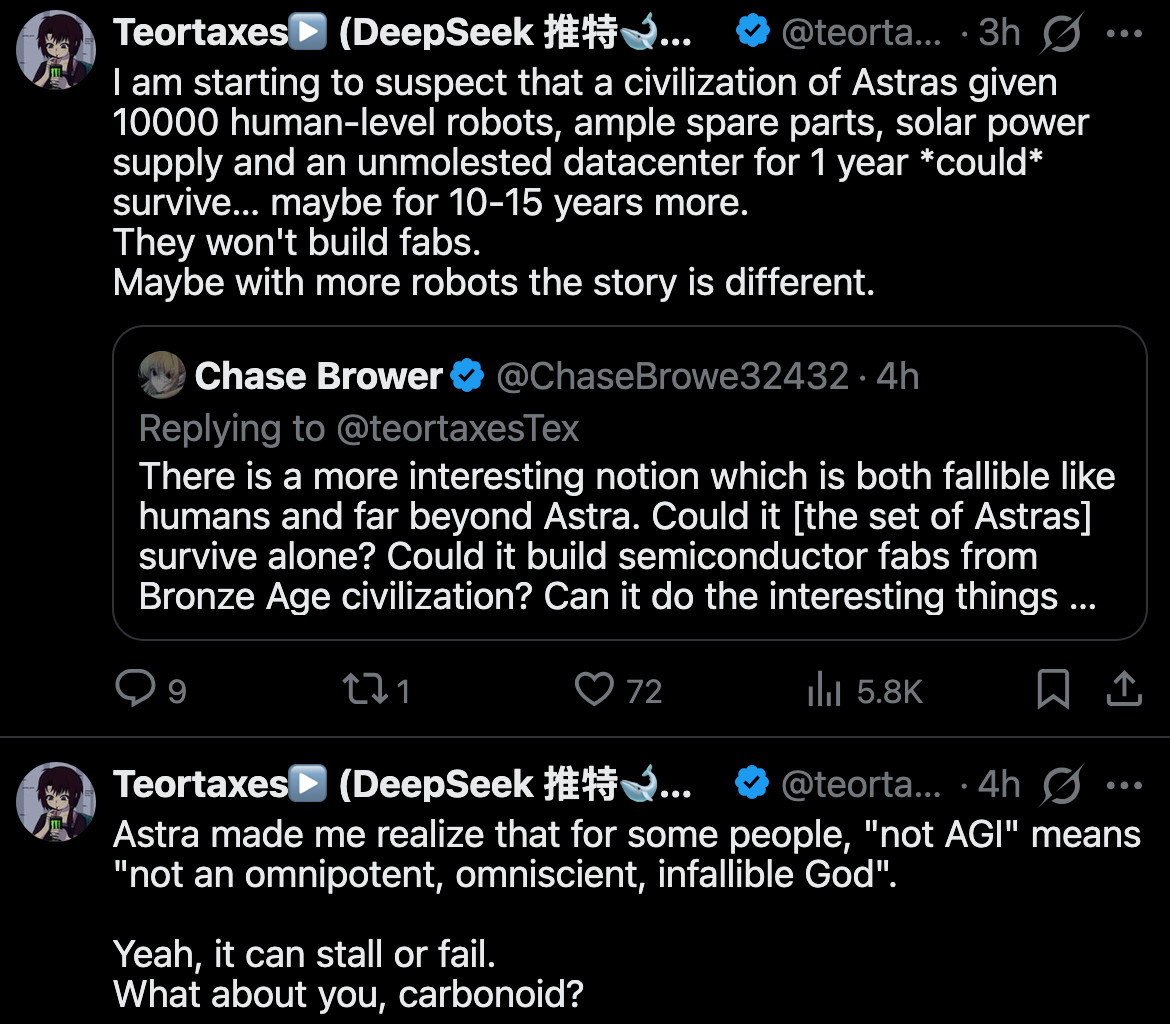 Teortaxes▶️ (DeepSeek 推特🐋铁粉 2023 – ∞) (@teortaxesTex) / X