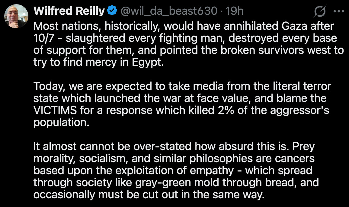 Wilfred Reilly (@wil_da_beast630) / X