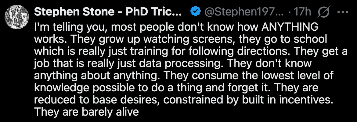 Stephen Stone - PhD Tricknologist (@Stephen19718352) / X